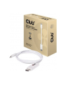 Club 3D USB C - DisplayPort (M/Ż) Biały 1.2m (CAC-1517) - nr 36