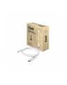 Club 3D USB C - DisplayPort (M/Ż) Biały 1.2m (CAC-1517) - nr 6