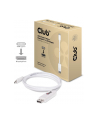 Club 3D USB C - DisplayPort (M/Ż) Biały 1.2m (CAC-1517) - nr 7
