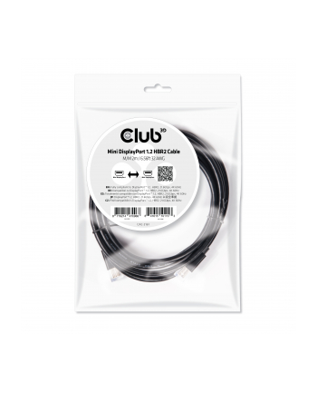 Club 3D Mini DisplayPort Mini DisplayPort (wtyk-wtyk) 2m Czarny (CAC-2161)