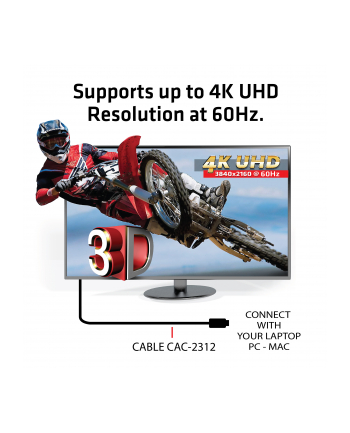 Club 3D HDMI - HDMI 10m Czarny (CAC-2313)
