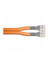 Assmann Skrętka Duplex S-FTP, CAT7, LSZH 1200MHz, 100m, pomarańczowy (DK-1743-VH-D-1) (DK1743VHD1) - nr 22