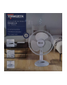 Termozeta TZWZ04 Table Fan, Number of speeds 3, 35 W, Oscillation, White - nr 2