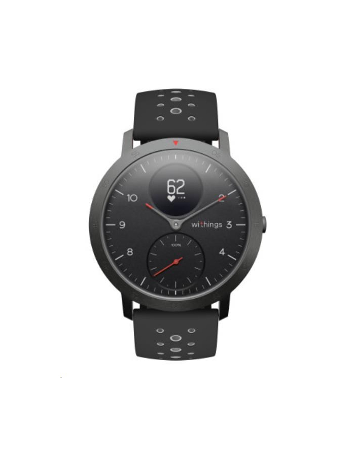 Withings Activite Steel Hr Sport Czarny główny