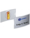 Durable Identyfikator Akrylowy z Magnesem 40x75mm Przezroczysty - nr 30
