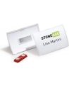 Durable Identyfikator Click Fold Z Magnesem 40X75Mm 10Szt. - nr 45