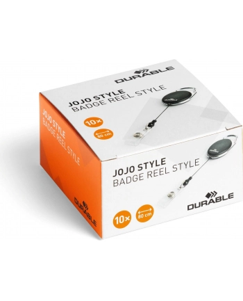Durable Mechanizm Ściągający Do Identyfikatora Jojo Style Kolor - Czarny