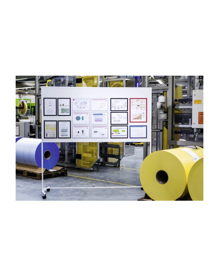 Ramka magnetyczna Duraframe Magnetic A4 Durable, Kolor - srebrny główny