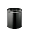 Durable Kosz Na Śmieci Safe Okrągły 15 Czarny (330501) - nr 4