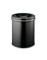 Durable Kosz Na Śmieci Safe Okrągły 15 Czarny (330501) - nr 6