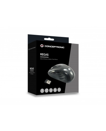 Conceptronic Optical Wireless 5-Button Travel Mouse (CLLM5BTRVWL)
