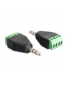 Wtyk Jack 3.5mm 4P Trrs Terminal Block Delock - nr 5
