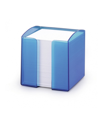 Durable TREND pojemnik z karteczkami, niebieski-przezroczysty