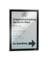 Durable Ramka Magnetyczna Samoprzylepna Duraframe A4 Z Uchylną Przednią Stroną Op.2Szt Czarna 4872 01 - nr 25