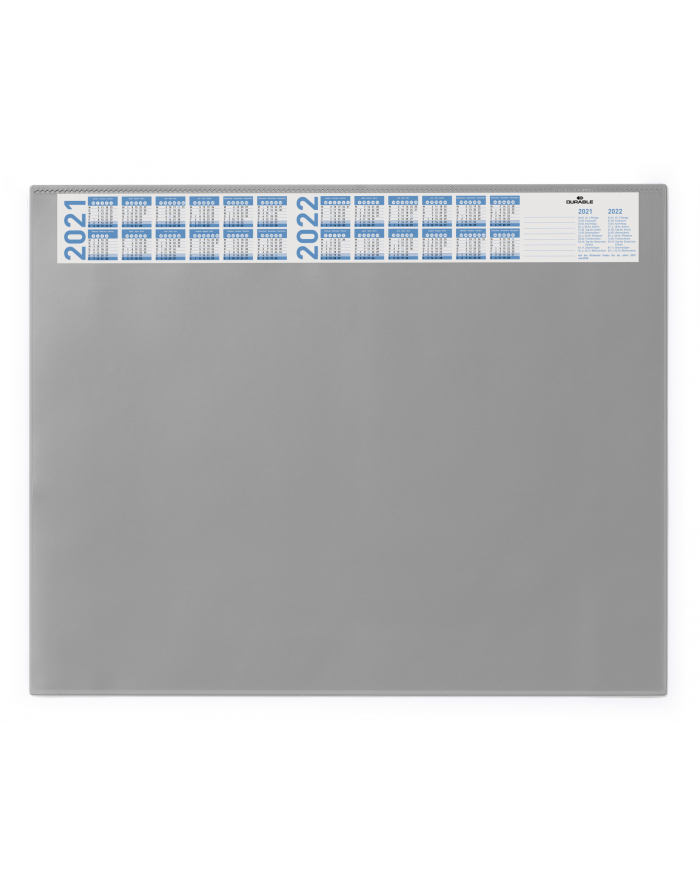 Durable Podkład Na Biurko Z Kalendarzem 520X650 Mm, Szary (720410) główny