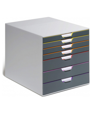Durable Pojemnik Na Dokumenty 7Szuflad Varicolor