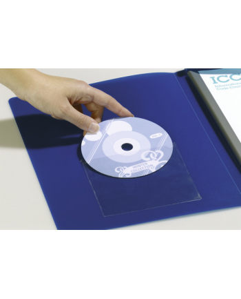 Durable Pocketfix Kieszeń Samoprzylepna Na Cd/Dvd, 10 Szt. 8080