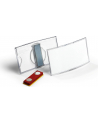Durable Identyfikator Akrylowy z Magnesem 40x75mm Przezroczysty - nr 36