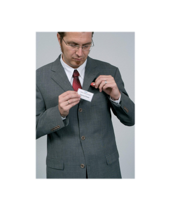 Durable Identyfikator Click Fold Z Magnesem 40X75Mm 10Szt.