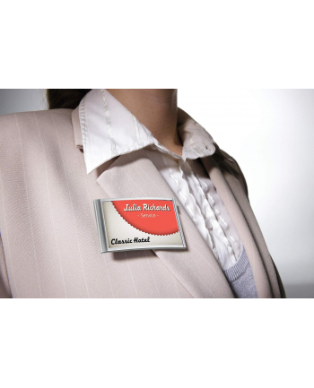 Durable Classic, Identyfikator Z Magnesem 34 X 74 Mm (854223) nr 1