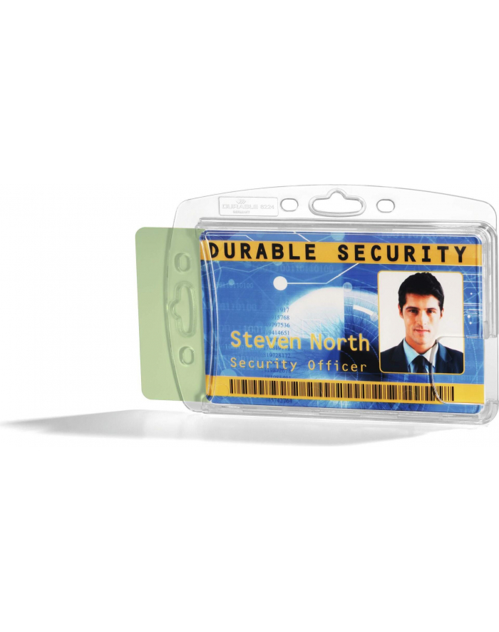 Durable Etui Na Dwie Karty Identyfikacyjne 54 X 85 Mm 8924 główny