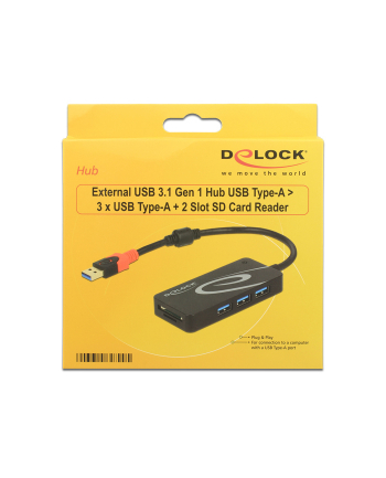 Delock HUB USB 3.1 (62899)