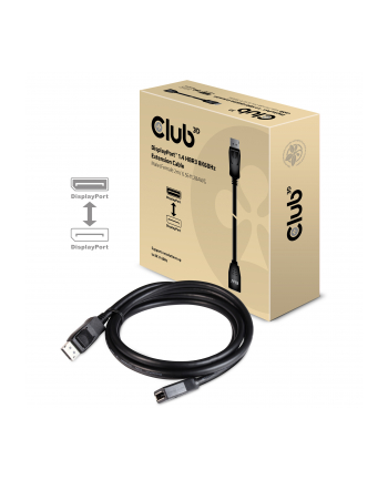 Kabel Club 3D DisplayPort-Kabel 1.4  2Meter St/Bu retail