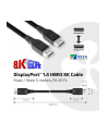 Kabel Club 3D DisplayPort - DisplayPort 5 Czarny (CAC-1061) - nr 33
