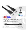 Kabel Club 3D DisplayPort - DisplayPort 5 Czarny (CAC-1061) - nr 62