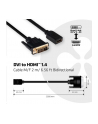 Kabel Club 3D DVI HDMI 2 Czarny (CAC-1211) - nr 11