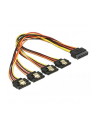 Delock 4x 15Pin SATA 1x 15Pin SATA 30cm (60157) - nr 7