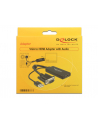 Delock Adapter AV VGA + Audio na HDMI Czarny (62668) - nr 1
