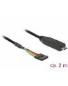Delock Konverter USB/C 2.0 St > LVTTL 3.3V 6Pin 2.0m - nr 1