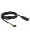 DELOCK  USB/C 2.0 ST > TTL 5.0V 6PIN 2.0M (63947) - nr 7