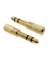 Delock Adapter AV 65361 Adapter 3.5 - 6.3mm Złoty (65361) - nr 13