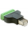 Delock Adapter RJ45 M - Terminal Block 8-pin (65389) - nr 8