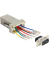 Delock Adapter D - Sub9 / RJ45 (65462) - nr 12
