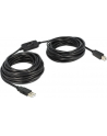 Delock Kabel USB A-B M-M 11m czarny (82915) - nr 18