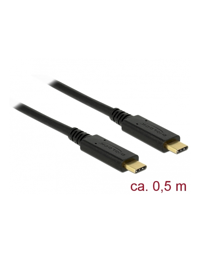 Delock Kabel USB Delock USB 3.1 Gen2 C > C 3A 0.5m (83042) główny