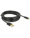 Delock Kabel USB Delock USB 2.0 A > C 4.0m (83669) - nr 1