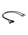 Delock Kabel USB3.0 19pin+9pin - 2x USB 3.0 A 0.45m 83829 (83829) - nr 3