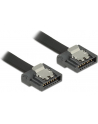 Delock Przewód SATA FLEXI 6 Gb/s o dł. 30 cm czarny metalowe zaciski 83840 (83840) - nr 5