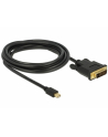 Delock Mini DisplayPort DVI 3m Czarny (83990) - nr 12