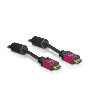 HDMI-Kabel przyłączeniowy złącze męskie HDMI do złącze męskie HDMI Czerwony, Czarny (43619843350)