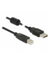 Delock Kabel USB Delock Typ B, 2m, czarny (84897) - nr 2