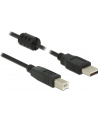 Delock Kabel USB Delock Typ B, 2m, czarny (84897) - nr 6