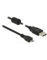 Delock Kabel USB Delock Micro USB B, 0.50m, czarny (84900) - nr 1