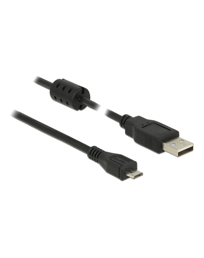 DELOCK KABEL USB   AM-BM 2.0 2M +FERRYT (84903)  (84903) główny