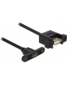 Delock Kabel USB Micro B - USB A 0.25m Czarny (85109) - nr 10