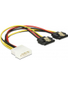 Delock Adapter molex-2xSATA 15 pin 0,2m (85237) - nr 8